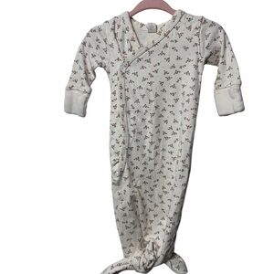 Cozy Cream Baby Pajamas